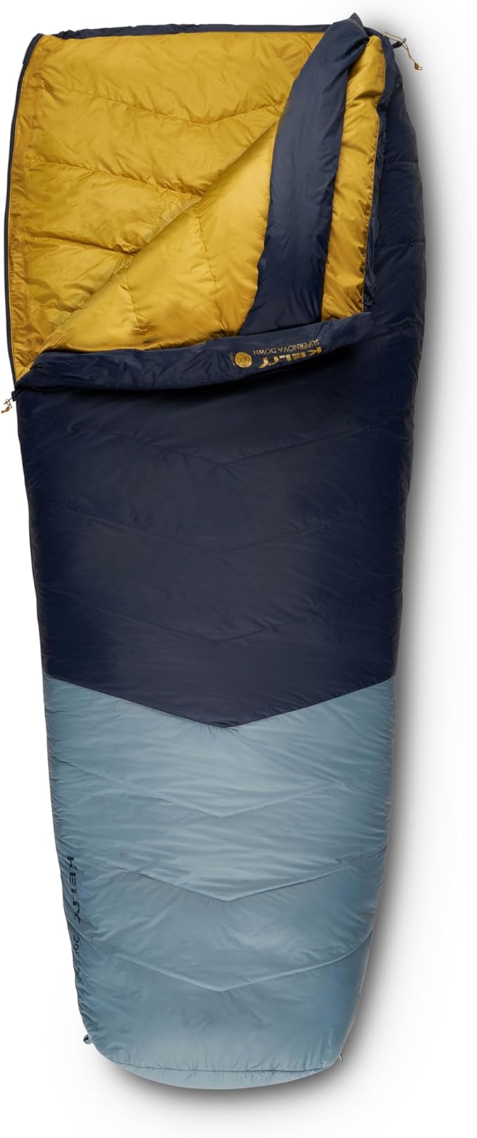 Kelty Supernova Down Sleeping Bag Compact + Lightweight Roomy Shape for All Body Types and Sleep Positions Recycled Shell Fabrics