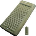 Origem Self Inflating Sleeping Pad for Camping 5.5 Inch Ultra-Thick Camping Mat with Built-in Pump Outdoor Ultralight Sleepinging Mat for Camping Tent Backpacking Hiking and Traveling(Green)