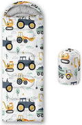 Kids Sleeping Bag for Boys GirlsCute Puppy Print-Lightweight Warm Portable Outdoor Indoor-Waterproof Cold Weather Resistant Sleeping Bag for Camping Hiking
