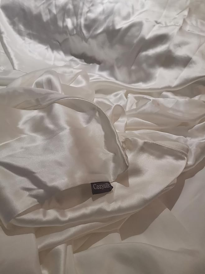 100% Mulberry Silk Sleeping Bag Liner - 19 Momme Silk Single Size Sleep Sack Lightweight Travel and Camping Sheet for Hotel