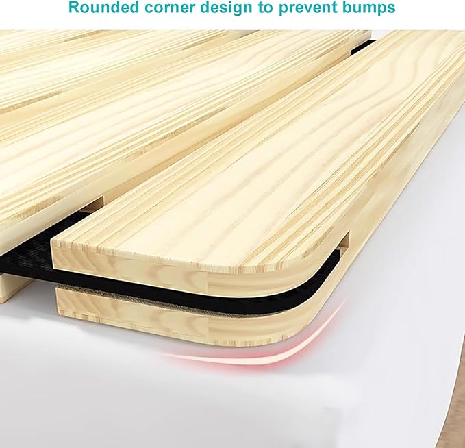 Folding Camping Cot for Adults Heavy Duty Outdoor Bed with Carry Bag Layer Travel Camp Cots Portable Cot Extra WideHeavy Duty Bunkie Board Replacement SlatsRoll Up Sleeping Mattress Bed Fr