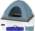 Outvita Camping Tent 4 Person Dome Tents with Rainfly &amp Carrying Bag Waterproof Easy Setup Tent with Mesh Windows for Camping &amp Hiking
