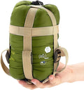 ECOOPRO Warm Weather Sleeping Bag - Portable Waterproof Compact Lightweight Comfort with Compression Sack - Great for Outdoor Camping Backpacking &amp Hiking-83 L x 30 W Fits Adults