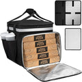 Food Delivery Backpack Expandable Delivery Backpacks for Hot/Cold with Reflective Strips and Cup Holder. Bike Delivery Bag Backpack Suitable for Uber Eats DoorDash and Camping