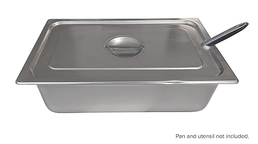 Update International (STP-100CHC) Full-Size Steam Table Lid Notched