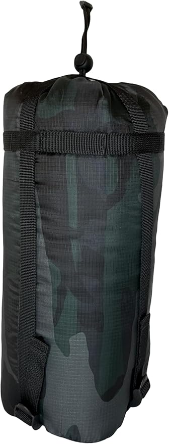 Camo Military Woobie Style Blanket- Waterproof Blankets with Adjustable Straps- 8 Pair Tie Cords military blanket with Reinforced Stitching- Ultralight RIBSTOP Travel Blanket for Camping &amp Outdoor