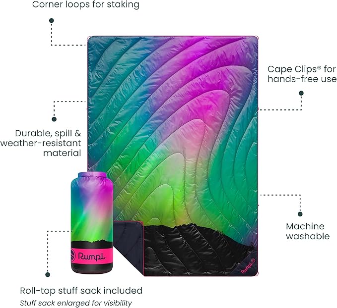 Original Puffy Blanket | Northern Lights