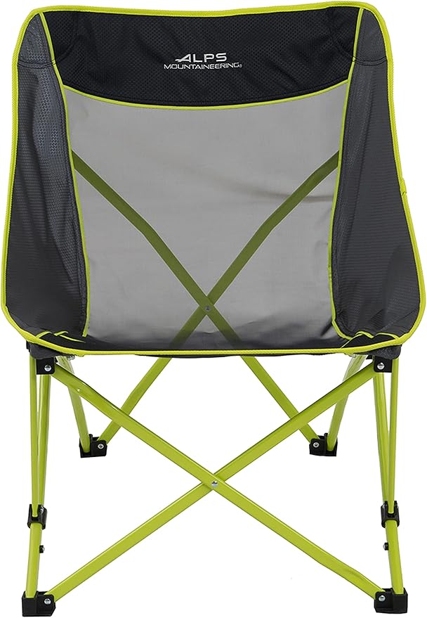 ALPS Mountaineering Camber Chair One Size - Charcoal/Citrus