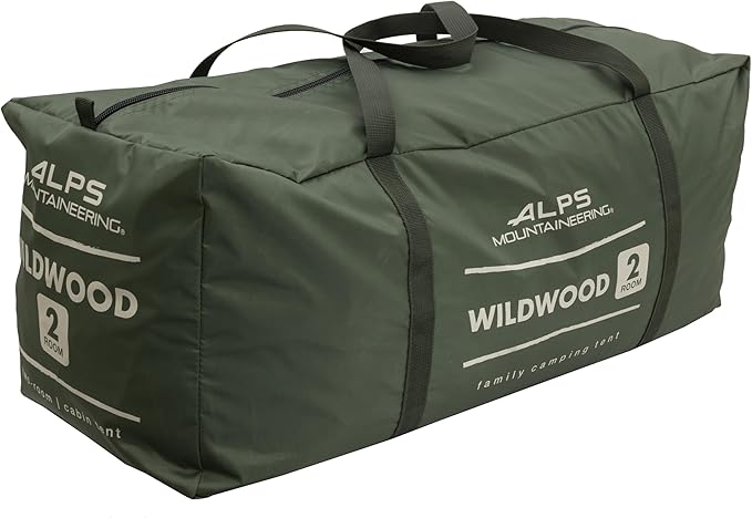 ALPS Mountaineering Wildwood Two-Room Tent - Olive/Taupe