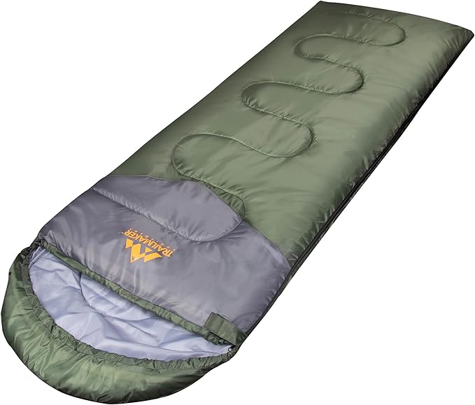 10 Pack Bulk Mummy Sleeping Bags for Adults Cold Weather 0 Degree Backpacking Camping Hooded Sleeping Bags for Homeless Adults Scouts Indoors Outdoors