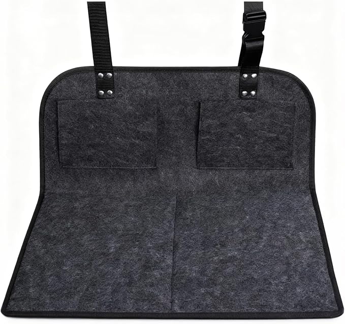 Car Camping Essentials Rear Seat Mattress Extension Plate Car Back Seat ExtenderPortable Mattress for Sleeping Increase Travel Trunk Space Bed Space for Most Cars SUV Model Y/3 (Black)