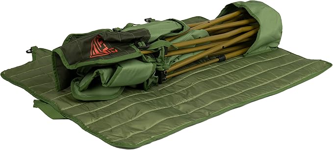 Kelty Lowdown Folding Chair Camping Seat for Backyard Parties Soccer Saturdays Concerts Beach Tailgating (Dill)