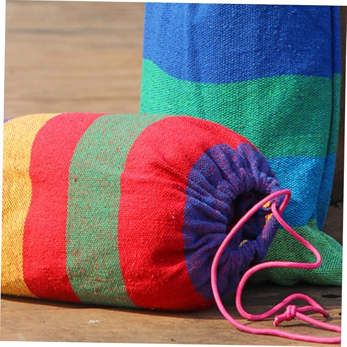 Hammock Tree Straps Included Fashion Canvas Hammocks for People Outdoor Camping Swing Bed Bag