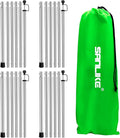SAN LIKE Tent Poles for Tarp - 90 in Set of 4 Telescoping Canopy Poles for Rooftop Tents Camping &amp Trekking Awning