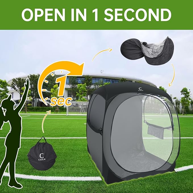 Nice C Sport Pop Up Bubble Tent - Instant Shelter With Rain Fly and Sealed Floor for Camping Sports Events