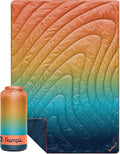 Rumpl Original Puffy Blanket - Warm Water-Resistant Camping Blanket with 100% Recycled Synthetic Insulation 52x75 Original Puffy V2 Baja Fade