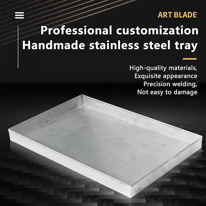 Durable Condensate Drain Pan for Air Conditioners &amp Water Heaters – Perfect Size Drip Tray for Under Sink &amp HVAC Systems – Prevents Water Damage Easy to Clean90x10cm(36x4in)