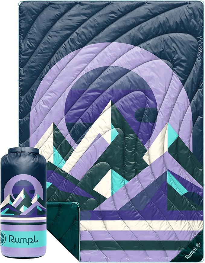 Lavender Peak Eclipse Original Puffy Blanket by Rumpl