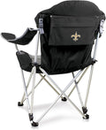 Picnic TIME NFL Unisex-Adult NFL Reclining Camp Chair Beach Chair for Adults Sports Chair with Carry Bag