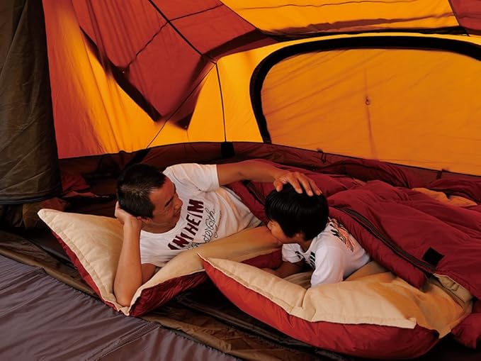 Snow Peak Ofuton Sleeping Bag - Versatile Camping Sleeping Bag for Cold Weather &amp Warm Sleeping - Comfortable &amp Durable Camping Equipment - Wide