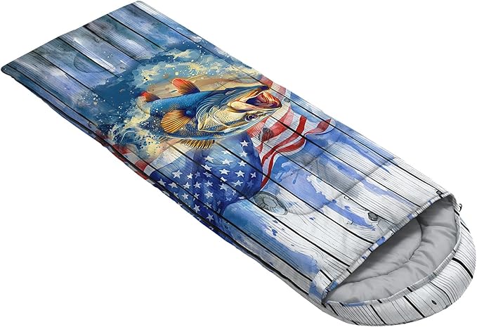 Kids Sleeping Bag for Boys GirlsBasketball Print-Lightweight Warm Portable Outdoor Indoor-Waterproof Cold Weather Resistant Sleeping Bag for Camping Hiking