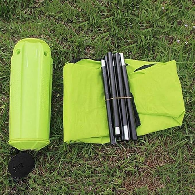 Outdoor Folding Camp Chair Portable Camping Chair for Fishing Hiking and Travel Supports 250lbs Lightweight and Ergonomic Design