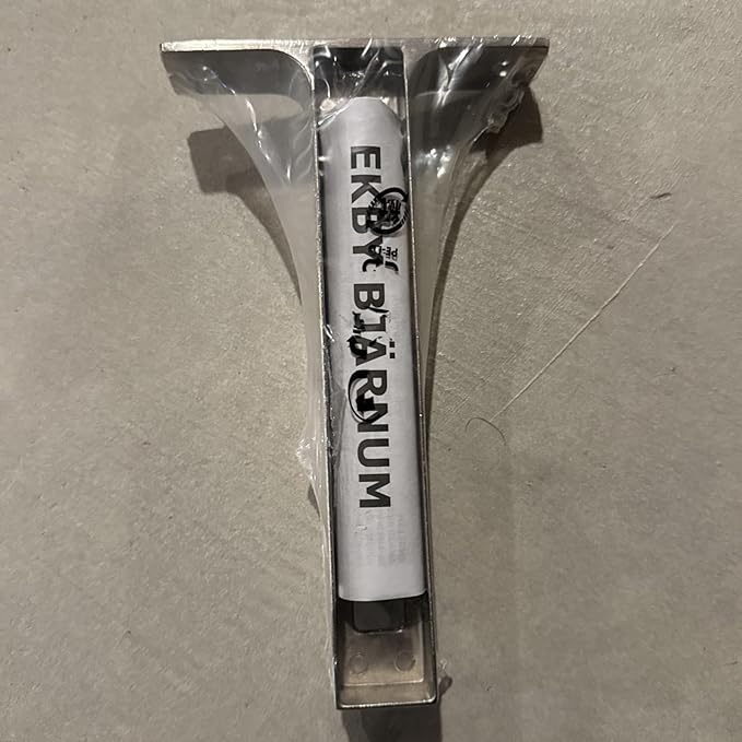 Malockos - EKBY BJARNUM - 7.5 Aluminum Floating Shelf Connector - !