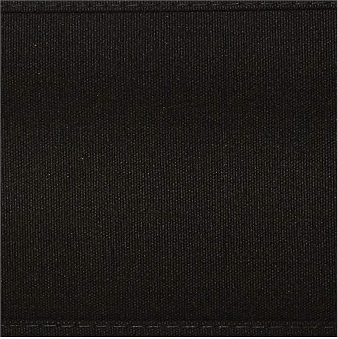 Director's Chair with Built-in Armrests and Foldable Design for Easy Storage Lightweight Durable Frame Perfect for Indoor or Outdoor Seating Black Canvas/18 in Black Frame