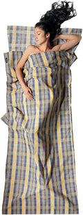 COCOON - Premium - TravelSheet - - Cotton - Monk's Red - Regular