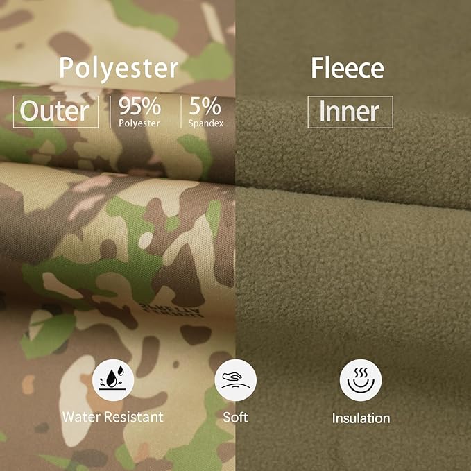 LOOGU Camo Blanket Waterproof Insulation Poncho Liner for Outdoor Camping Hiking Hunting Survival Backpacking Picnicking