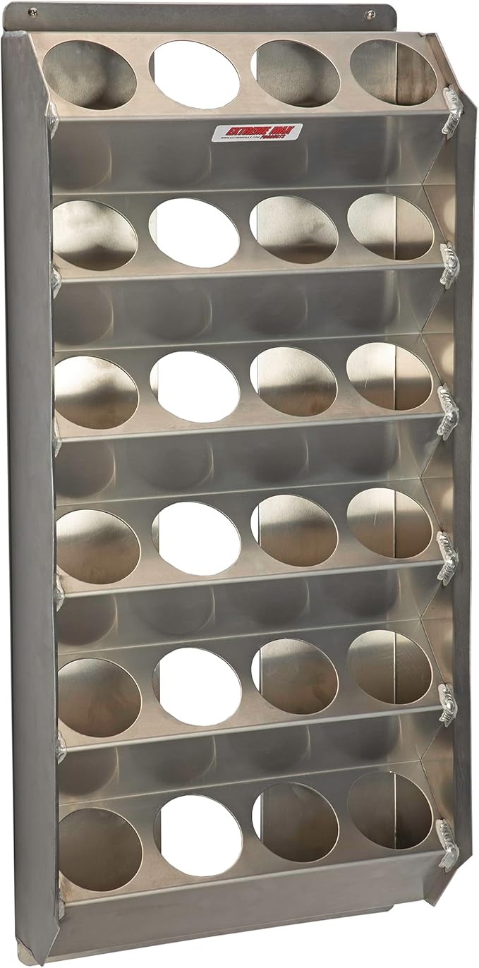 Extreme Max 5001.6225 Angled 24-Can Aluminum Aerosol Rack