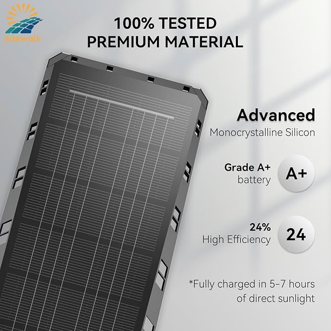 5000W Solar Lights Outdoor - 7000K LED Solar Street Lights Outdoor with Motion Sensor and Remote Control IP66 Waterproof Dusk to Dawn for Yard Patio 2 Pack