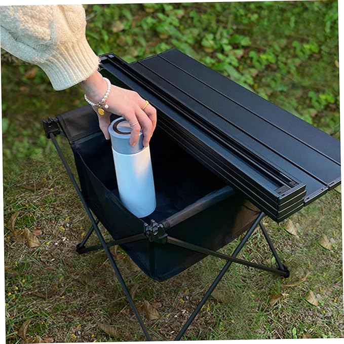 BESPORTBLE Portable Folding Table for Outdoor Camping Multi-Purpose Beach and Picnic Use Storage Bag Easy to Transport and Store