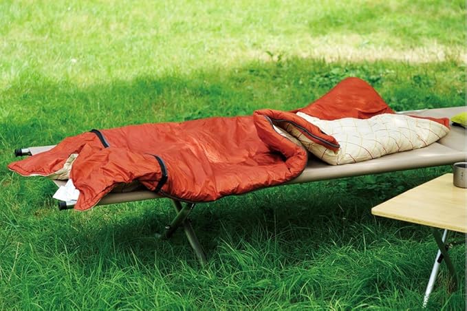 Snow Peak Ofuton Sleeping Bag - Versatile Camping Sleeping Bag for Cold Weather &amp Warm Sleeping - Comfortable &amp Durable Camping Equipment - Wide
