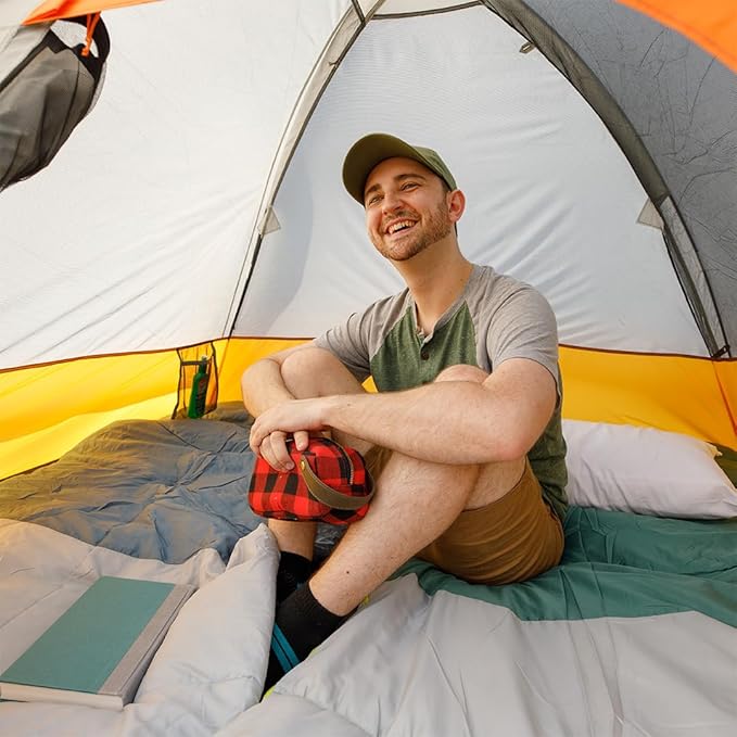 CORE Tent for Family Camping Hiking and Backpacking | 3 Person / 4 Person / 6 Person / 9 Person Person Dome Camp Tents with Included Tent Gear Loft for Outdoor Accessories