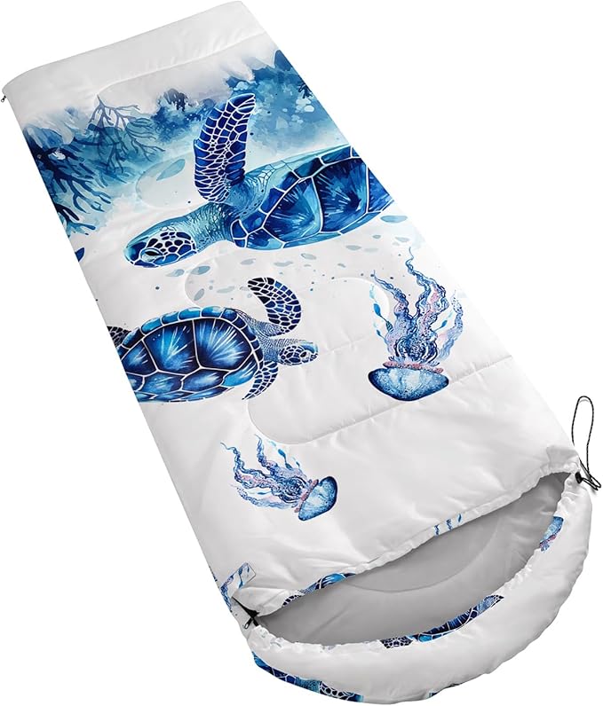 QOOMO Camping Sleeping Bags3 Season Warm &amp Cool WeatherLightweightWaterproof Sleeping Bags for Adults &amp Kids Travelingand Outdoors