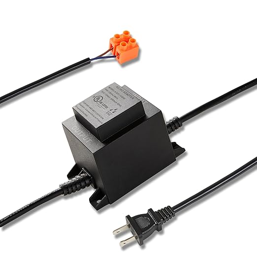 Outdoor Landscape Transformer UL Listed 110/120V to AC 12V/5A 60W Waterproof Power Supply Converter for LED Spotlight Pathway LightOutdoor Landscape LightingSwimming Pool Light