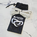 Haven Hammock Whoopie Slings with Ultralight Carabiners - Hammock Straps Accessory - Camping (Silver)