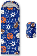 Kids Sleeping Bag for Boys GirlsCute Puppy Print-Lightweight Warm Portable Outdoor Indoor-Waterproof Cold Weather Resistant Sleeping Bag for Camping Hiking