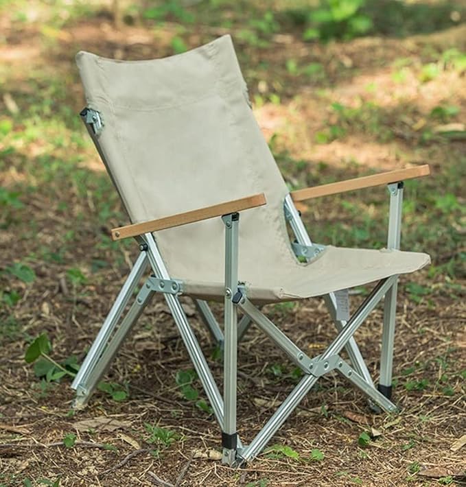 Experience Ultimate Comfort Outdoors with Our Portable Camping Chair - Perfect for FishingHikingand More47 * 70cm Black
