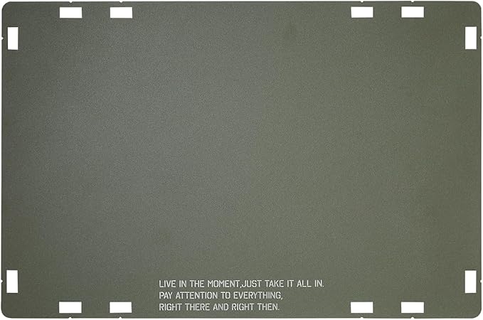 CAMPINGMOON Tactical Table Hard Top Plate for Tactical Table One Khaki T-510-TG
