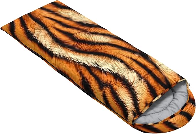 QOOMO Camping Sleeping Bags3 Season Warm &amp Cool WeatherLightweightWaterproof Sleeping Bags for Adults &amp KidsTravelingand OutdoorsCamping Gear Equipment