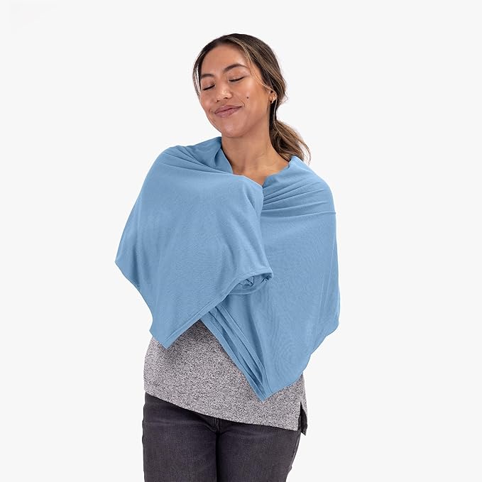 cocoon - Coolmax Travel Blanket | Compact Throw Blanket for Camping and Hiking | Fits in Backpack | Attaches to Luggage | Travel Essential | Fast Drying (Regular 70 x 55)