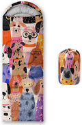 AILONEN Cartoon Camping Sleeping Bag for Boys Girls AdultsLightweight &amp Waterproof3 Season Warm &amp Cold WeatherPortablePrinted Sleeping BagTravelingCampingHiking