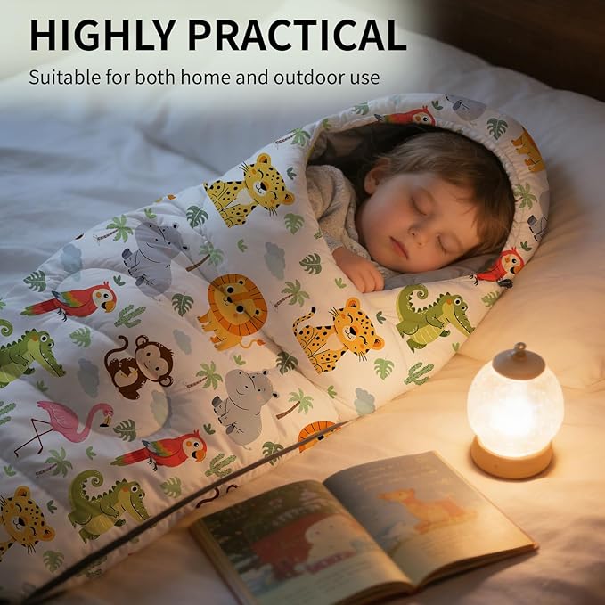 Camping Sleeping Bags Lightweight Waterproof Sleeping Bag and Compact with Compression Sack for Outdoor