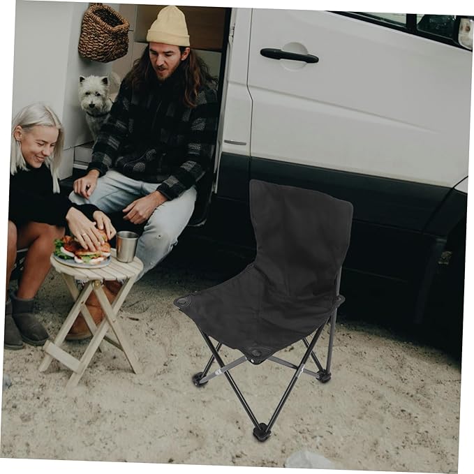 Foldable Chair for Fishing Compact Camping Chair Sturdy Material for Outdoor Camping and Leisure