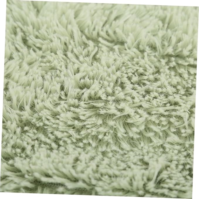Mobestech Plush Throw Blanket Soft Solid Color Fleece Blanket Mint Green for Cozy Home Use Lightweight and Warm for Winter Camping and