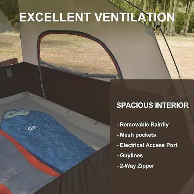 CAMPROS CP 6 Person Tent