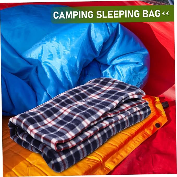 Lightweight Down Liner Portable Thermal Blanket for Camping Hiking Outdoor Use Foldable Compact Design Suitable for Adults and Travel