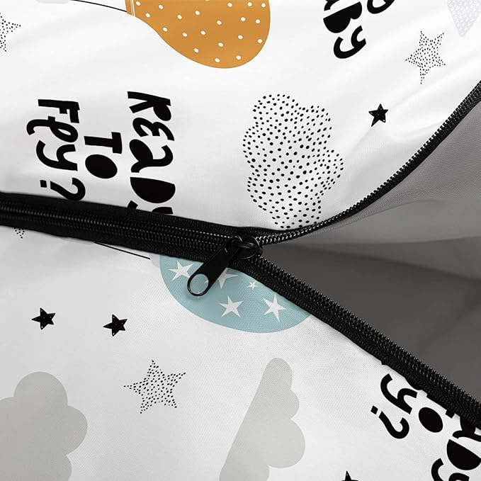 Kids Sleeping Bag for Boys GirlsHot Air Balloon-Lightweight Warm Portable Outdoor Indoor-Waterproof Cold Weather Resistant Sleeping Bag for Camping Hiking(Hot Air Balloon2)